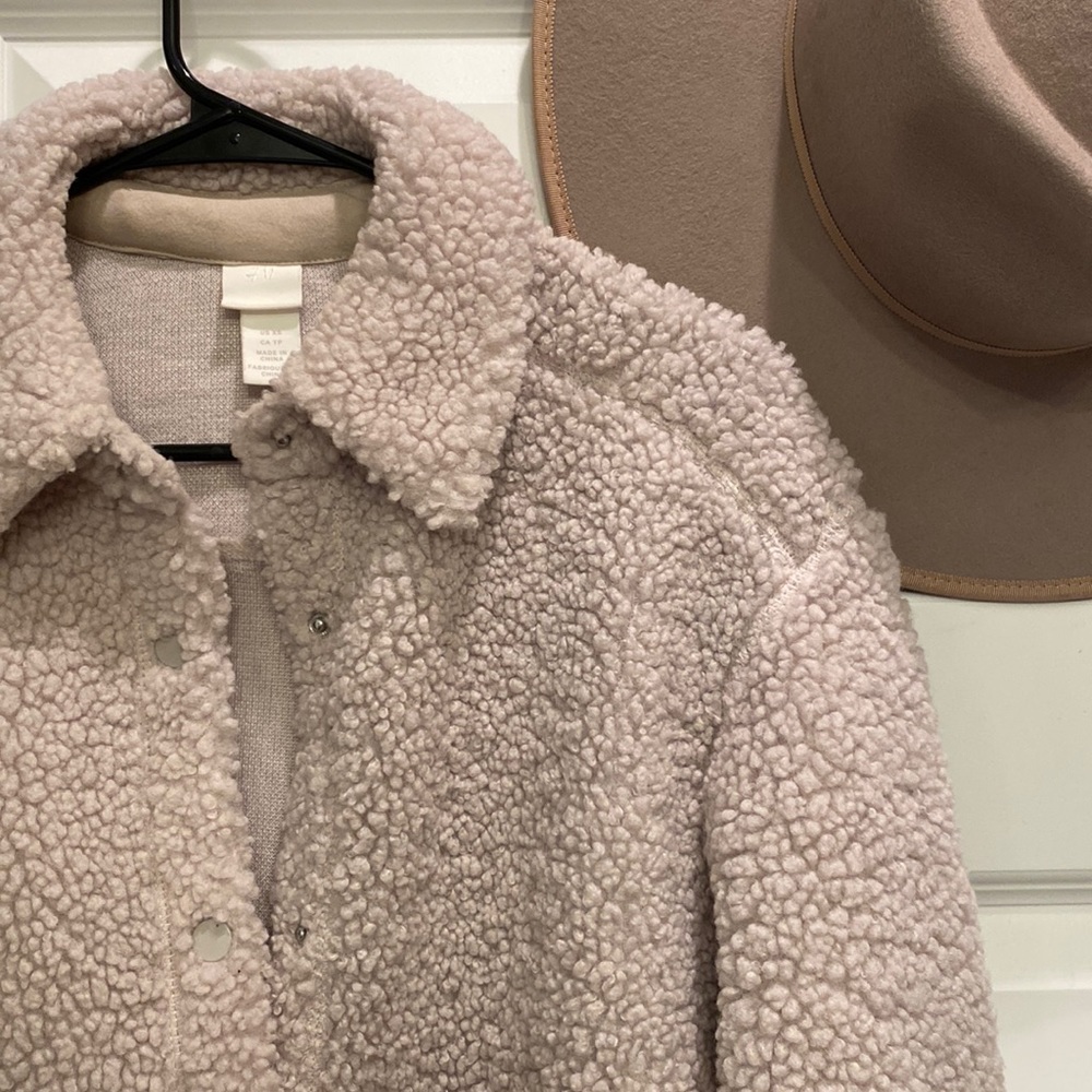 Sherpa H&M Shirt Jacket